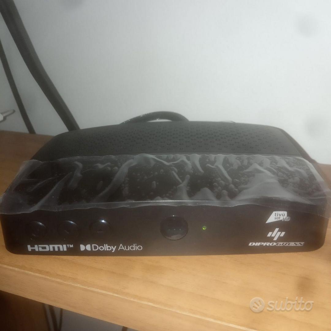 Ricevitore Tivùsat HD DiProgress - Decoder Satellitare Full HD Con Smart Card Inclusa - Foto 6