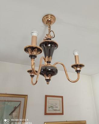 2 lampadari gemelli