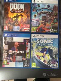Lotto giochi playstation 4/5