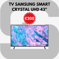 Tv Samsung Crystal UHD 43" Pollici