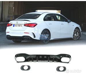 DIFFUSORE MERCEDES CLASSE A V177 18-22 LOOK AMG A3