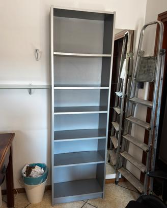 Libreria ikea billy 60x202x38 grigio