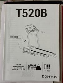 Tapis roulant Domyos T520B