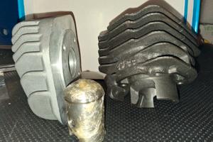 Cilindro e Testa EUROCILINDRO 49cc Honda Camino