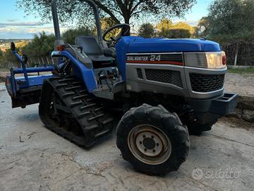 Trattore cingolato fresa