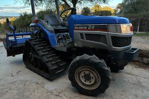 Trattore cingolato fresa