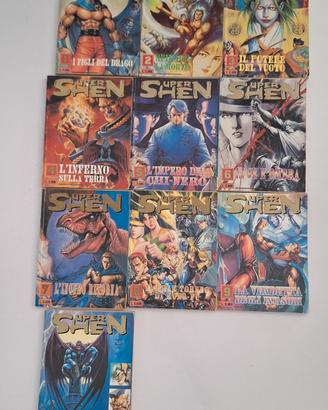 LOTTO FUMETTO SUPER SHEN
Per collezionisti.
Numeri