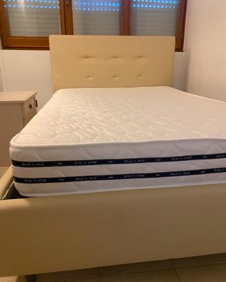 nuovissimo letto contenitore una piazza e mezza