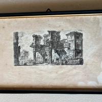 Opera Originale "Il Foro Di Nerva" di Piranesi