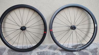 ruote disc bdc carbonio miche 38 tubelessready xdr