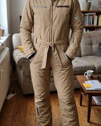 tuta sci intera authier 42 s/m di lusso vintage