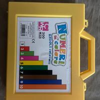 Regoli colorati-numeri in colore