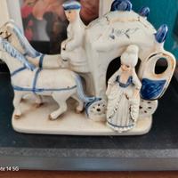 Rara Carrozza Vintage Capodimonte – Porcellana Bia