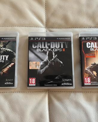Trilogia Call Of Duty Black Ops (1-2-3) PS3 ITA