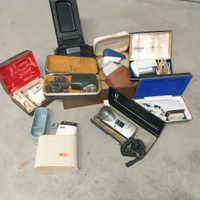 LOTTO 8 Rasoi elettrici vintage philips remington