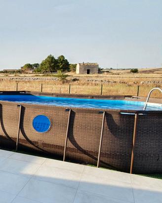 Piscina Bestway vista 4,88m x 3,05m con filtro