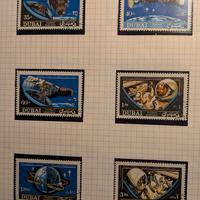 francobolli sullo Spazio 1967