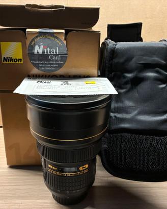 Nikon AF-S 14-24mm f/2.8G ED - (leggero difetto)
