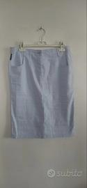 Gonna a tubino in lino elasticizzato ARMANI JEANS