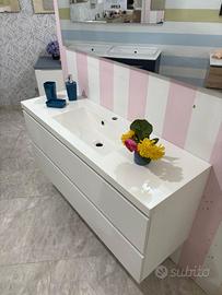 MOBILE BAGNO 120 CM LAVABO STRETTO --