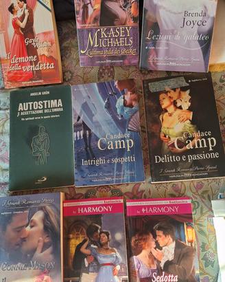 Lotto 9 libri Romanzi Rosa Harmony + altri Romanzi