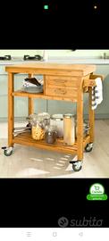 Carrello da cucina con ruote