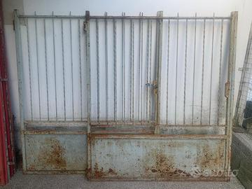 Cancello a due ante in ferro