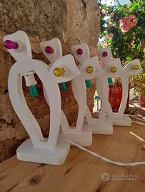 Luminarie artigianali-idee regali/bomboniere