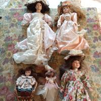 bambole in porcellana vintage 