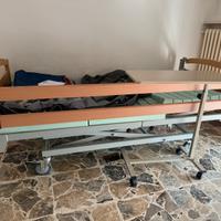 Letto elettrico con materasso antidecubito usato