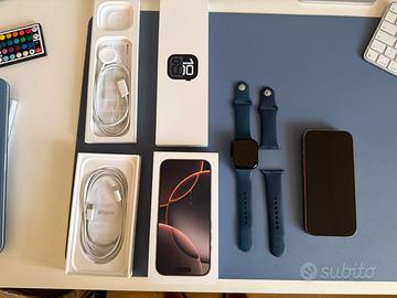iPhone 16 pro + apple watch 10