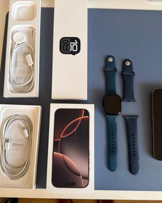 iPhone 16 pro + apple watch 10