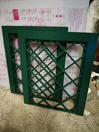 Grate in Ferro Zincate/Verniciate 69 cm x 79.5 h