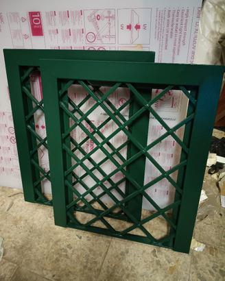 Grate in Ferro Zincate/Verniciate 69 cm x 79.5 h