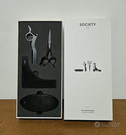 Set Barba Uomo Beard Barbe con forbice pettine