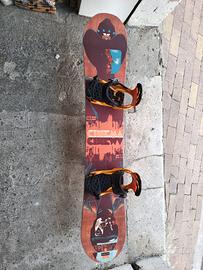 Snowboard Cinema Nitro 162+ Attacchi Salomon Tg. L