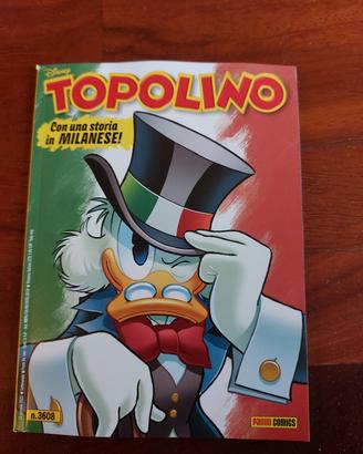 Topolino 3608 edizione speciale in Milanese