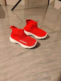 Scarpe da ginnasticacalzino elastico bambina,tg 24