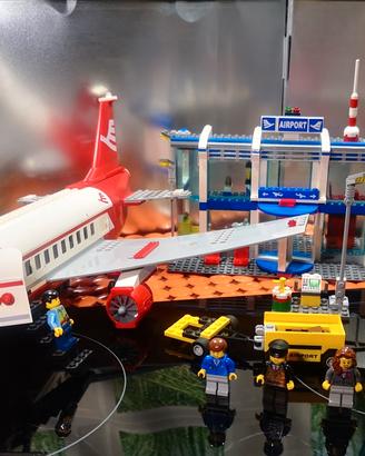 Lego 3182 Airport City airplane jet termi
