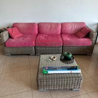 Divano rattan