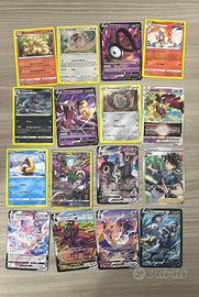 Lotto circa 180 carte Pokemon varie serie