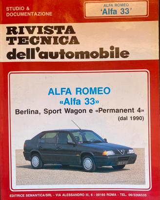 Rivista Tecnica Alfa Romeo Alfa33 Permanent 4 1991