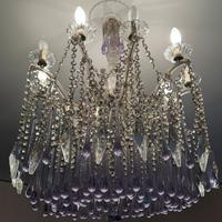 Lampadario vetro di murano