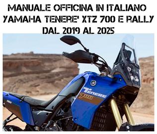 Manuale Officina It Yamaha Tenerè 700 2019 al 2025