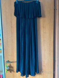 Tuta gonna-pantalone plussettatato