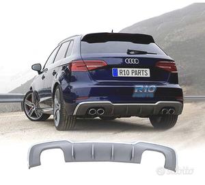 DIFFUSORE AUDI A3 8V S LINE 16-20 LOOK S3