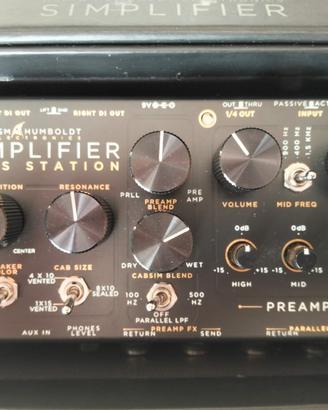 DSM & Humboldt Simplifier Bass Station