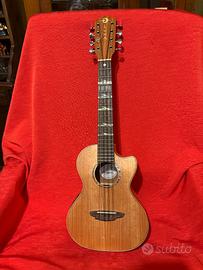 LUNA :UKULELE ELETTRIFICATO HIGH 8 STRING - TENOR