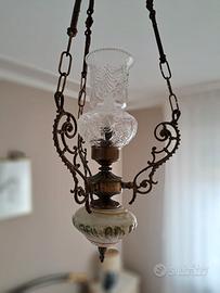 Splendido lampadario vintage a sospensione
