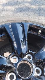 4 Cerchi in lega neri 18" Lexus + 4 pneumatici